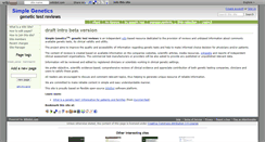 Desktop Screenshot of genetics.wikidot.com