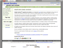 Tablet Screenshot of genetics.wikidot.com