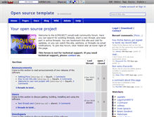 Tablet Screenshot of opensource-template.wikidot.com
