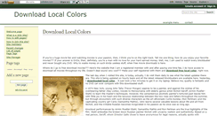 Desktop Screenshot of download-local-colors.wikidot.com