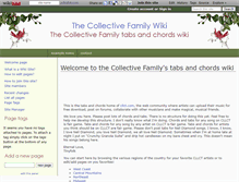 Tablet Screenshot of cllct.wikidot.com