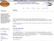 Tablet Screenshot of harvestconstructionco.wikidot.com