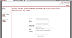 Desktop Screenshot of openstandards.wikidot.com