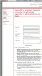 Mobile Screenshot of openstandards.wikidot.com