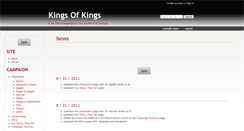 Desktop Screenshot of kingsofkings.wikidot.com