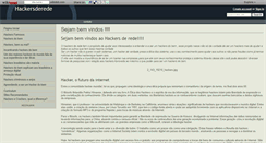 Desktop Screenshot of hackersderede.wikidot.com