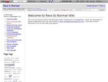 Tablet Screenshot of paraisnormal.wikidot.com