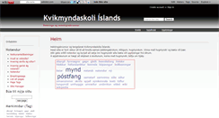 Desktop Screenshot of kvikmyndaskoli.wikidot.com