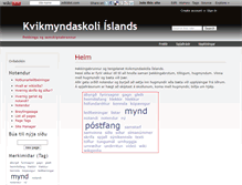 Tablet Screenshot of kvikmyndaskoli.wikidot.com