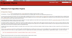 Desktop Screenshot of ecigarettesvirginia.wikidot.com