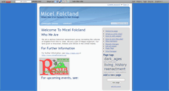 Desktop Screenshot of micel-folcland.wikidot.com