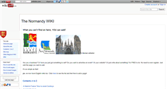 Desktop Screenshot of normandy.wikidot.com