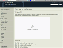 Tablet Screenshot of blacknoah.wikidot.com