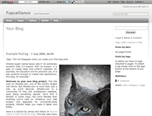 Tablet Screenshot of fupcalliance.wikidot.com