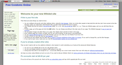 Desktop Screenshot of freecondomsonline.wikidot.com