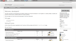 Desktop Screenshot of developer.wikidot.com