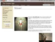 Tablet Screenshot of goldenage.wikidot.com