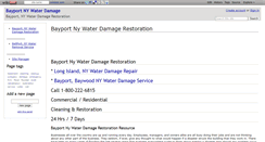 Desktop Screenshot of bayportnywaterdamage.wikidot.com