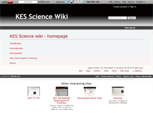 Tablet Screenshot of kesscience.wikidot.com