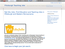 Tablet Screenshot of pittsburghteachingjobs.wikidot.com