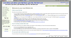 Desktop Screenshot of lich-viet-nam.wikidot.com