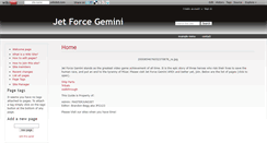 Desktop Screenshot of jetforcegemini.wikidot.com