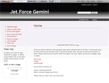 Tablet Screenshot of jetforcegemini.wikidot.com
