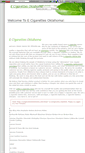 Mobile Screenshot of ecigarettesoklahoma.wikidot.com