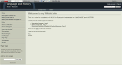 Desktop Screenshot of languageandhistory-rz.wikidot.com