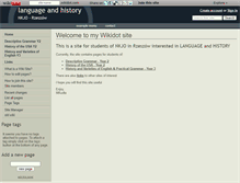 Tablet Screenshot of languageandhistory-rz.wikidot.com