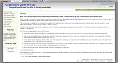 Desktop Screenshot of gospelkeys.wikidot.com