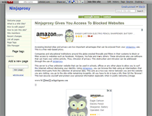 Tablet Screenshot of ninjaproxy.wikidot.com