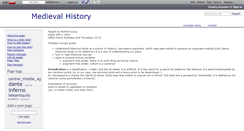 Desktop Screenshot of medieval.wikidot.com