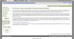 Desktop Screenshot of get-rid-of-mice.wikidot.com