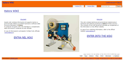 Desktop Screenshot of italora.wikidot.com
