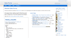 Desktop Screenshot of forms.wikidot.com