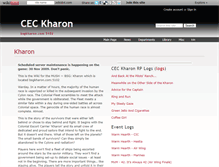 Tablet Screenshot of kharon.wikidot.com