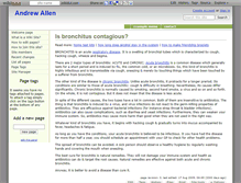 Tablet Screenshot of isbronchituscontagious.wikidot.com