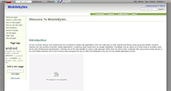 Desktop Screenshot of mobilebytes.wikidot.com