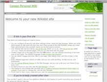 Tablet Screenshot of canaanwiki.wikidot.com