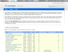 Tablet Screenshot of csi.wikidot.com
