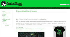 Desktop Screenshot of digitalvomit.wikidot.com
