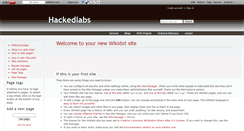 Desktop Screenshot of hackedlabs.wikidot.com