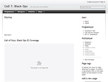 Tablet Screenshot of codblackops.wikidot.com