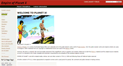 Desktop Screenshot of planetx.wikidot.com