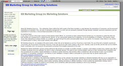 Desktop Screenshot of ebmarketinggroupinc.wikidot.com