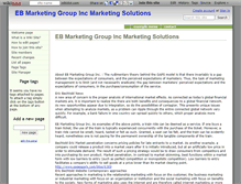 Tablet Screenshot of ebmarketinggroupinc.wikidot.com