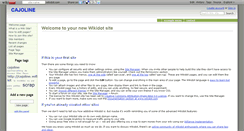 Desktop Screenshot of cajoline.wikidot.com