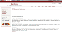 Desktop Screenshot of battleon.wikidot.com