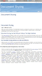 Mobile Screenshot of documentdrying.wikidot.com